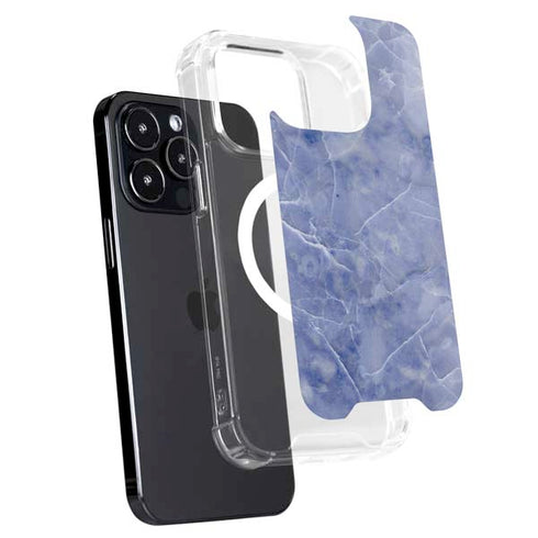 Crushed Blue iPhone 16 Pro MagSafe Case
